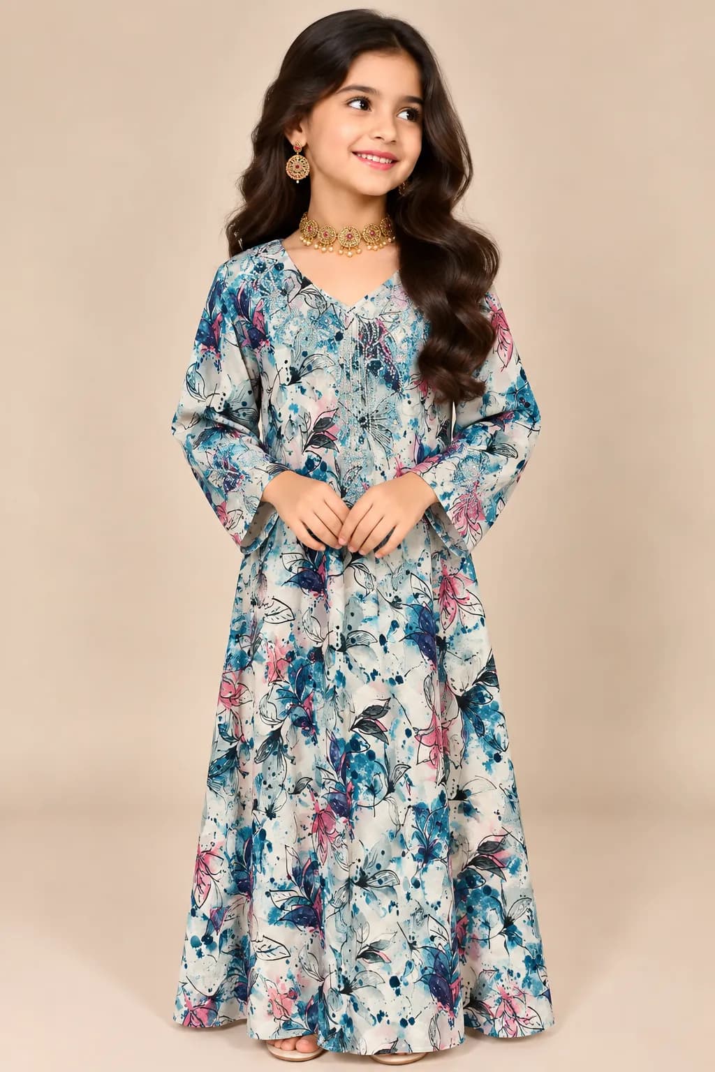 Daily Kids Mukhawar – Model3-Blue
