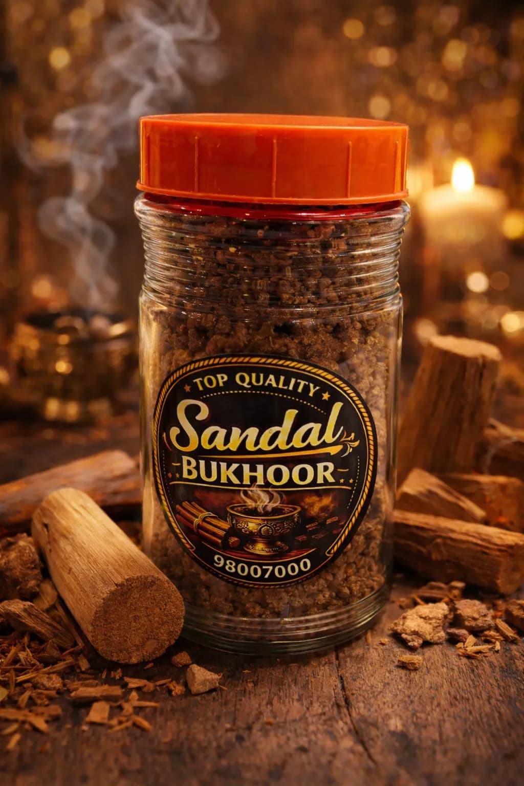 Bukhoor Sandal with Oud (Small)