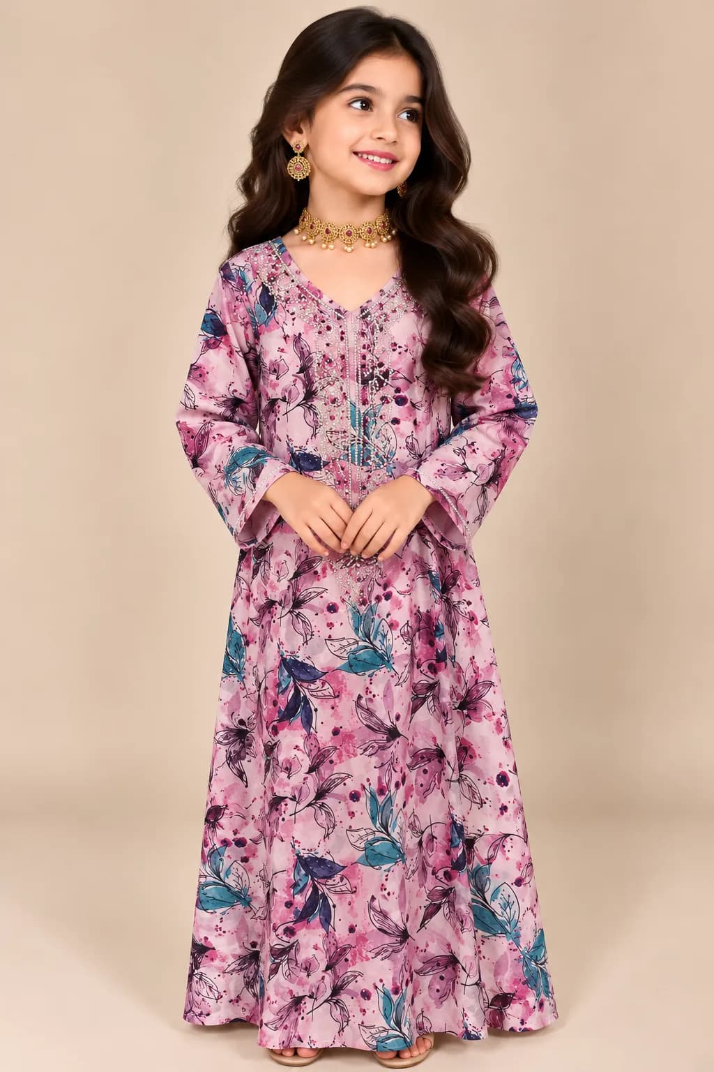 Daily Kids Mukhawar – Model3-Purple