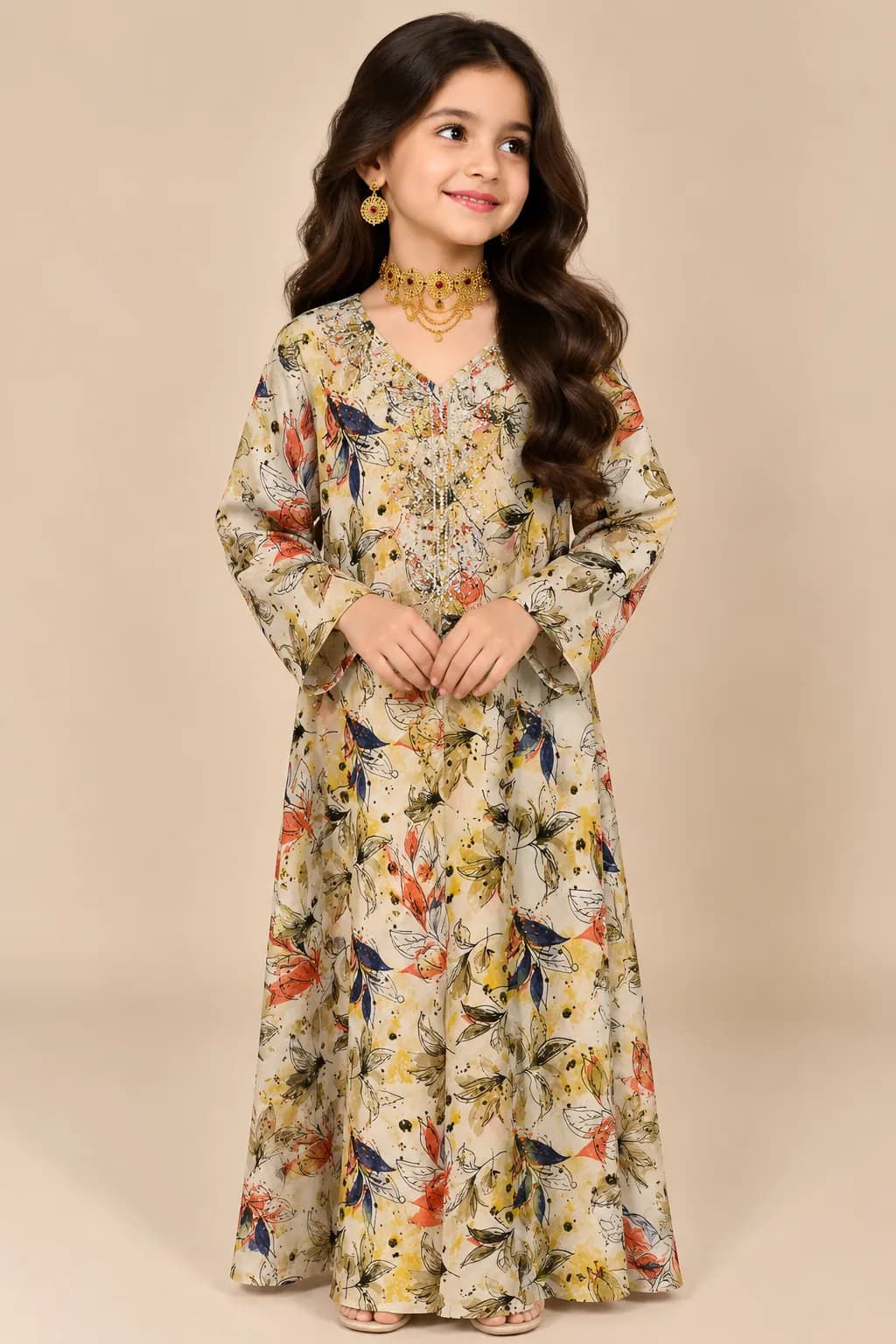 Daily Kids Mukhawar – Model3-Yellow
