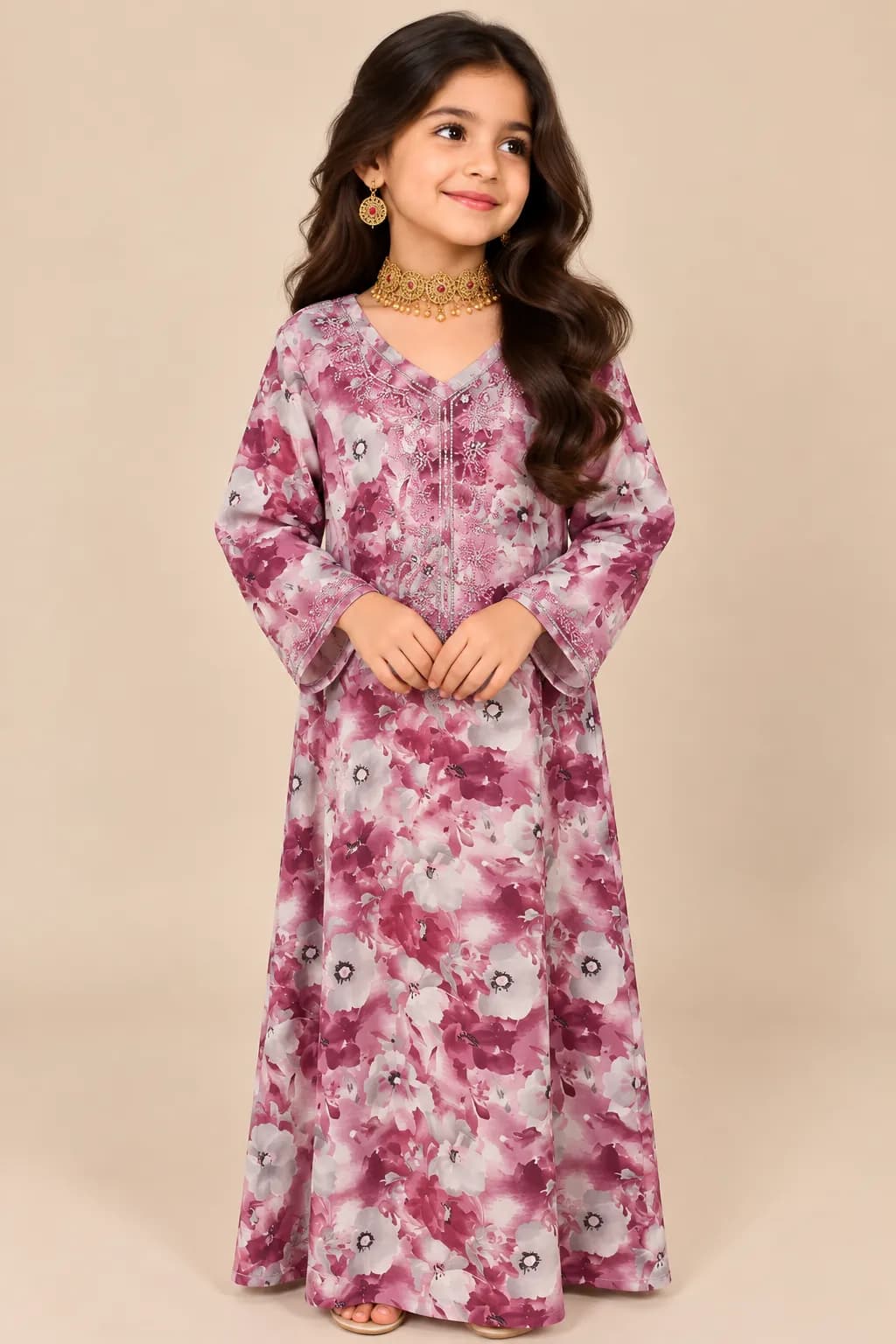 Daily Kids Mukhawar – Model2-pink
