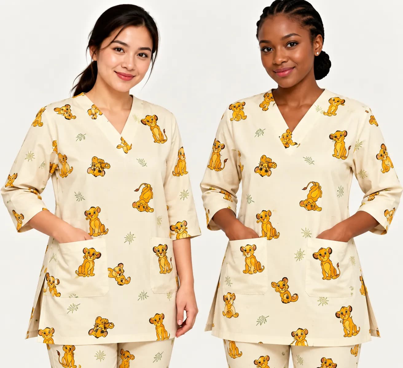 Housemaid Dress - Lion